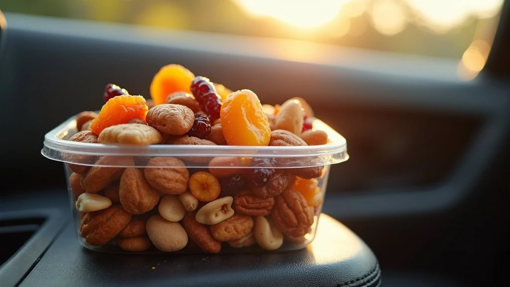 Színes mag-gyümölcs keverék