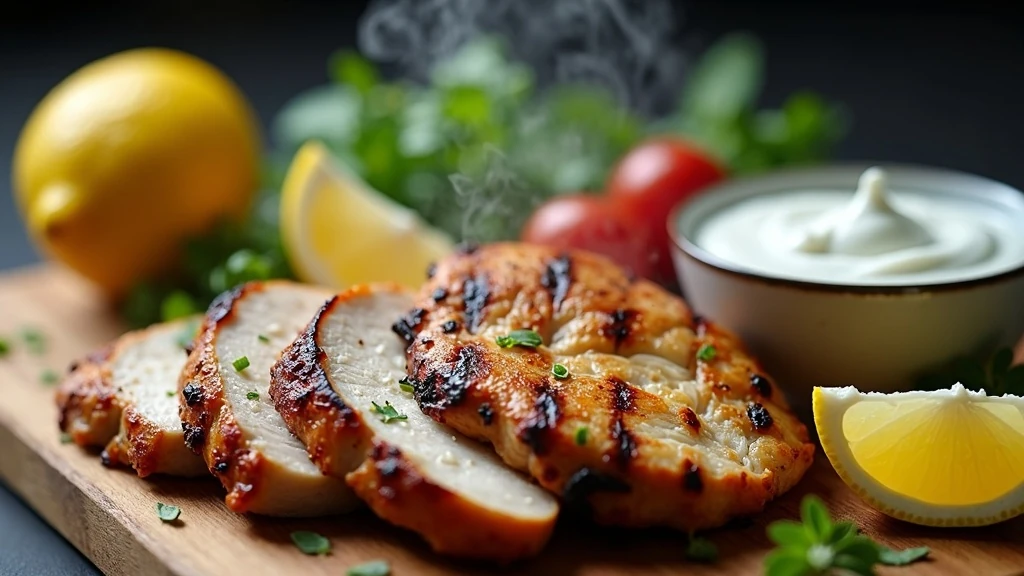 Sovány grillcsirke frissen