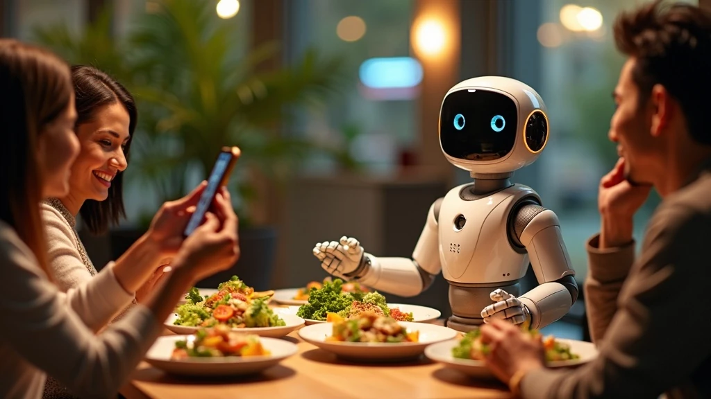 Robot pincér növényi fogásokkal