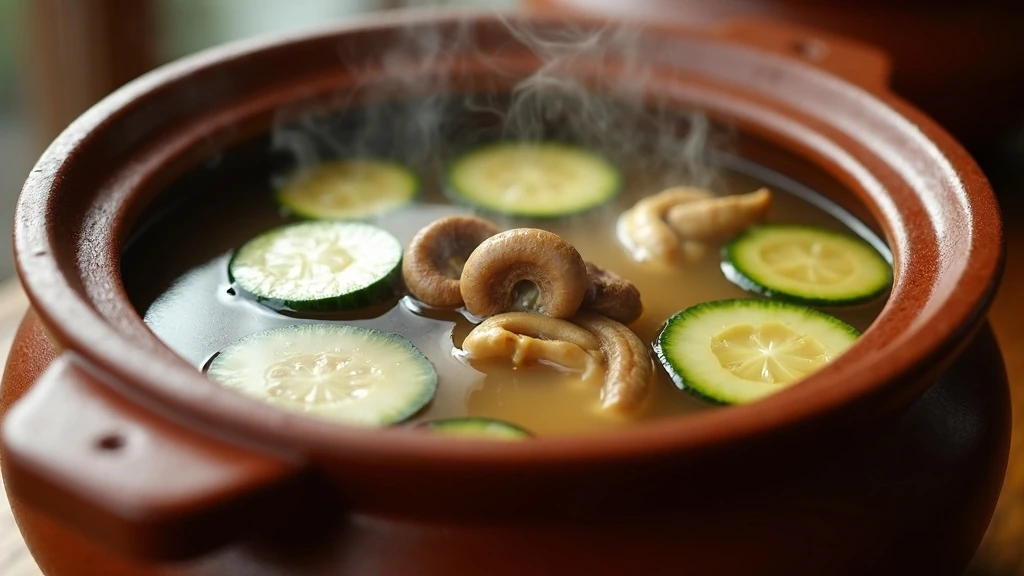 Gőzölgő doenjang leves