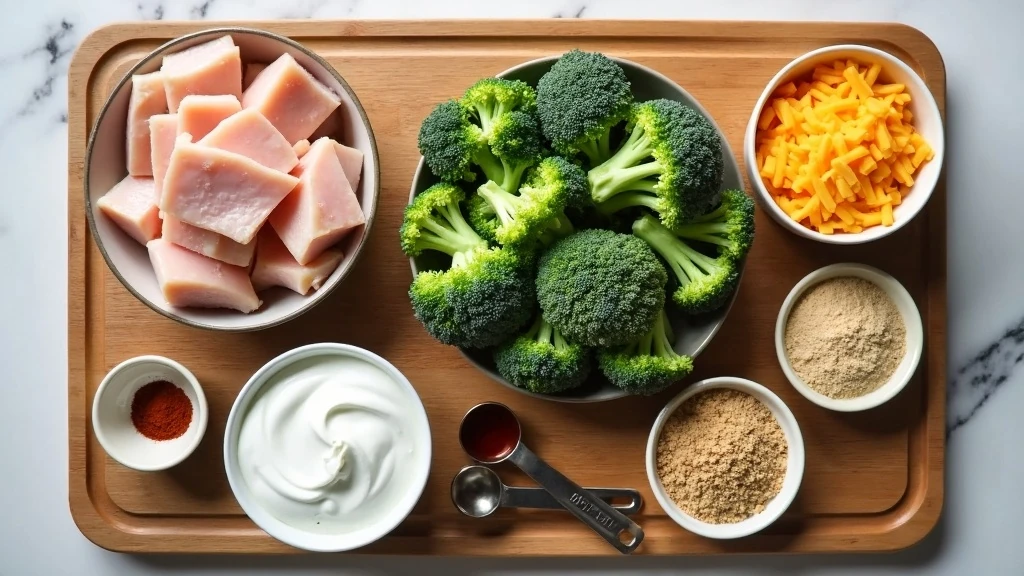 Hozzávalók előkészítve