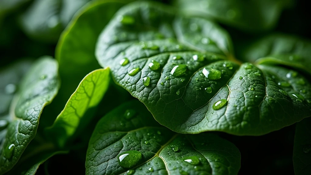 Magnézium-dús friss spenót