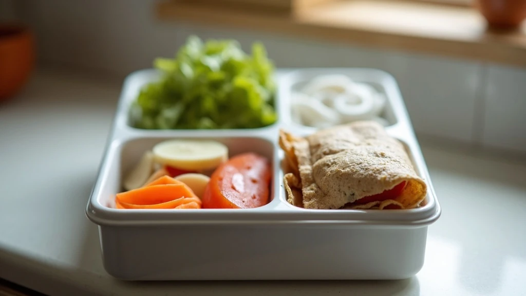 Rekeszes frissítő uzsonna