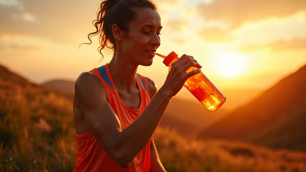 Sportoló sót pótol futás közben