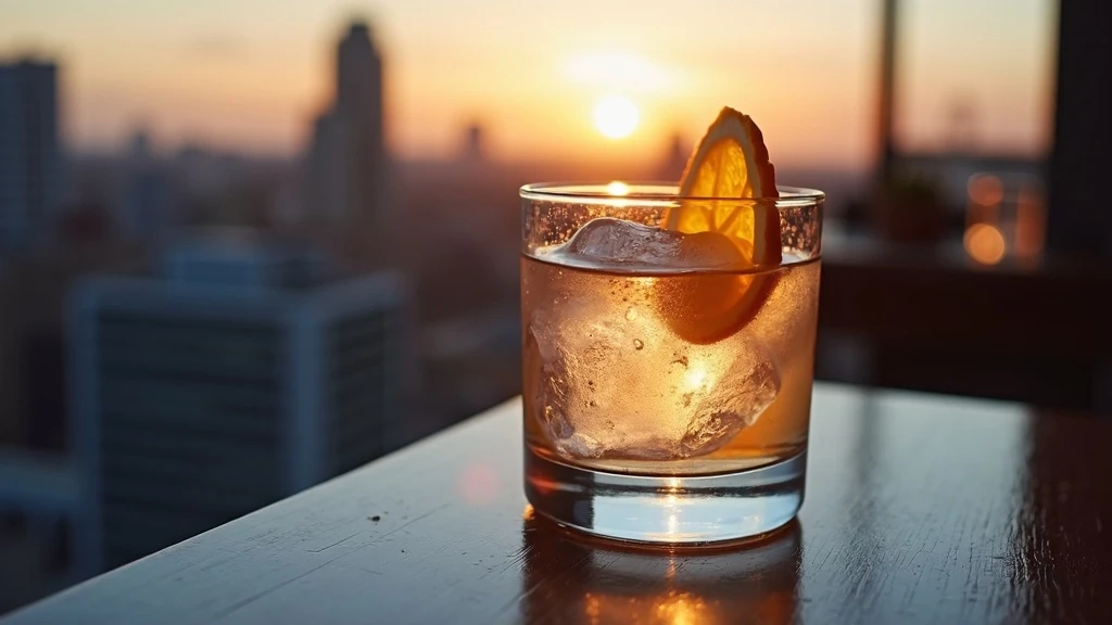 Klarifikált koktél elegáns