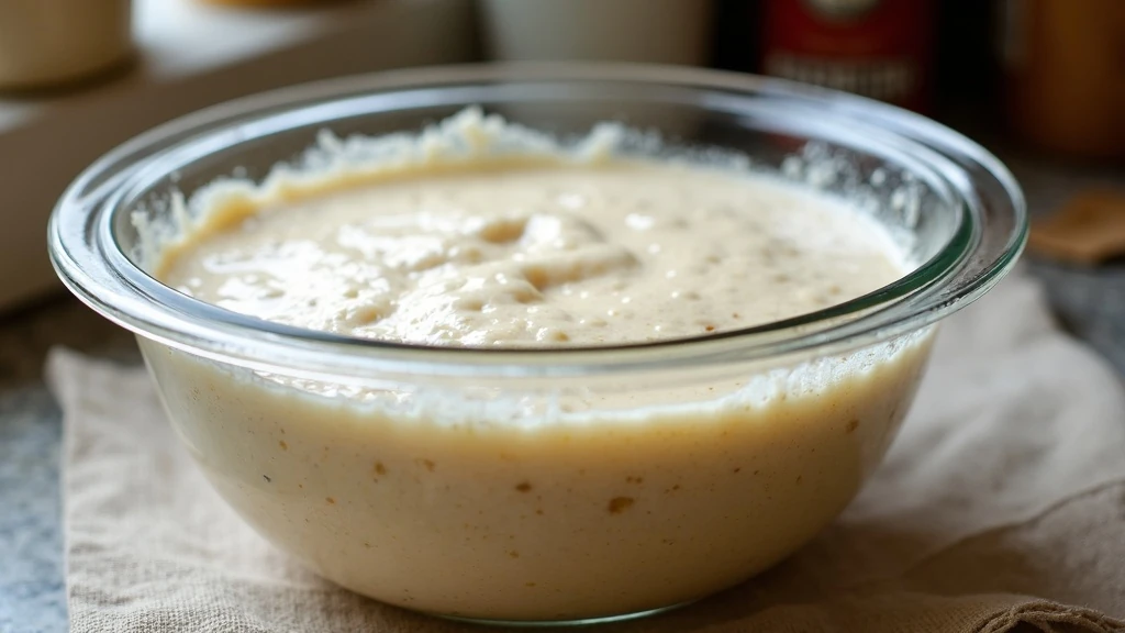 Erjedő tészta buborékokkal