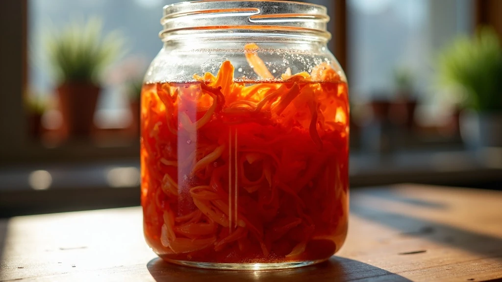 Házi kimcsi üvegben